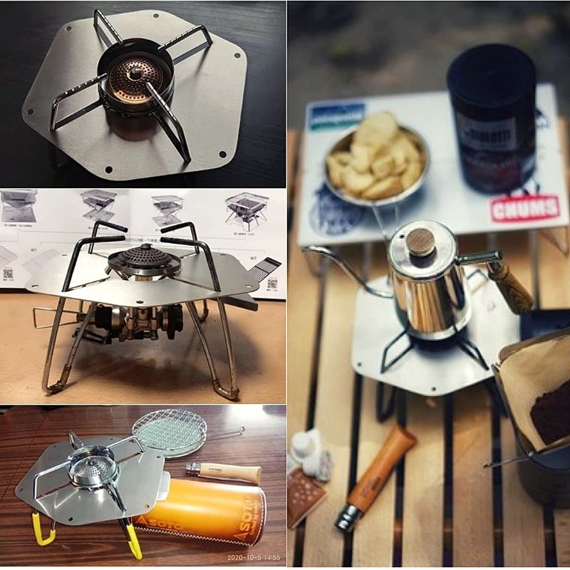 CAMPINGMOON 遮熱板 ST-310 バーナー シングルバーナー