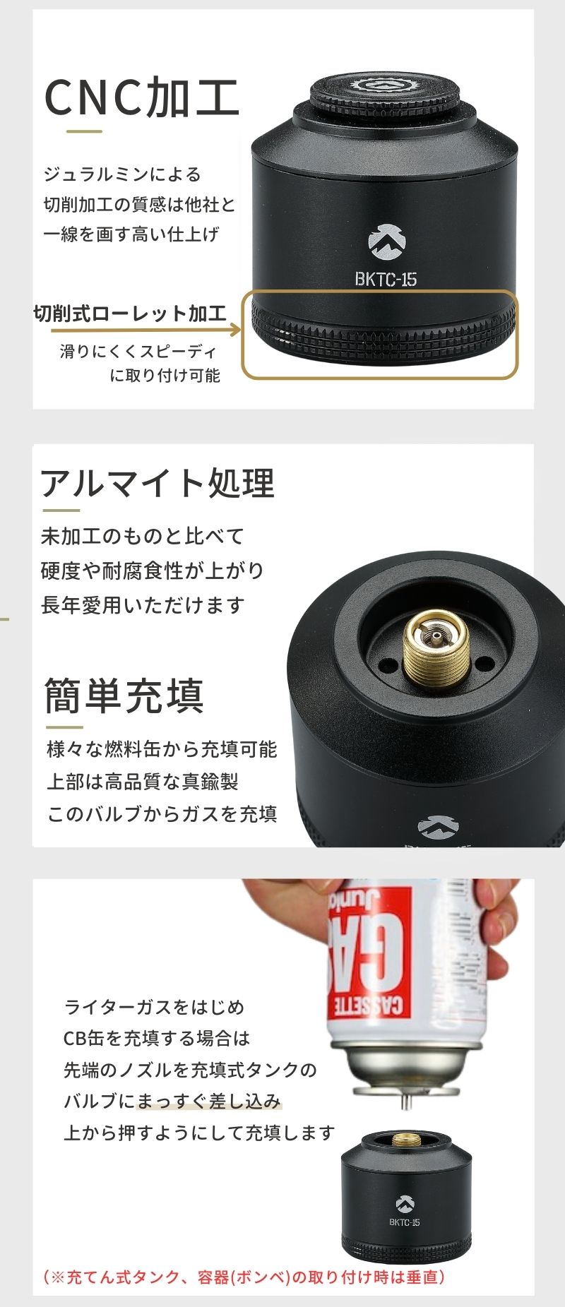 CAMPINGMOON キャンピングムーン 充填タンク ポケットタンク