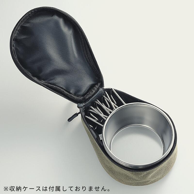 シェラカップ 深型 480ml 2点 セット ステンシェラ 直火 ステンレス
