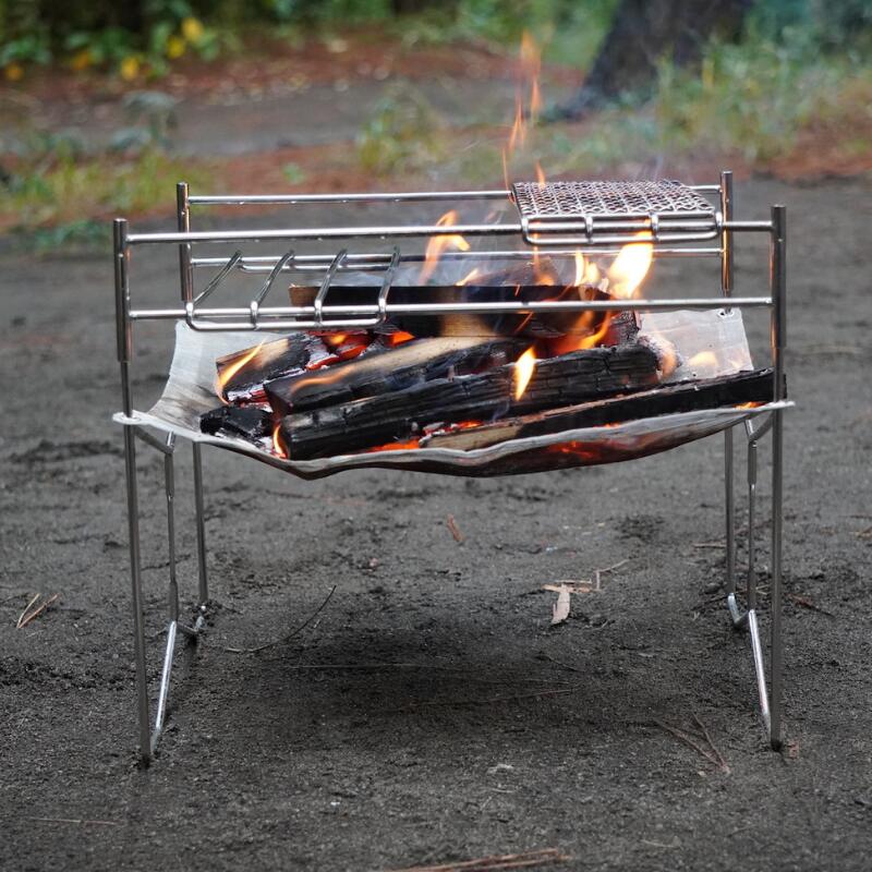 メーカー CAMPINGMOON ゴトク ロストル 網 グリル コンロ 焼き網 焚き火台 その他