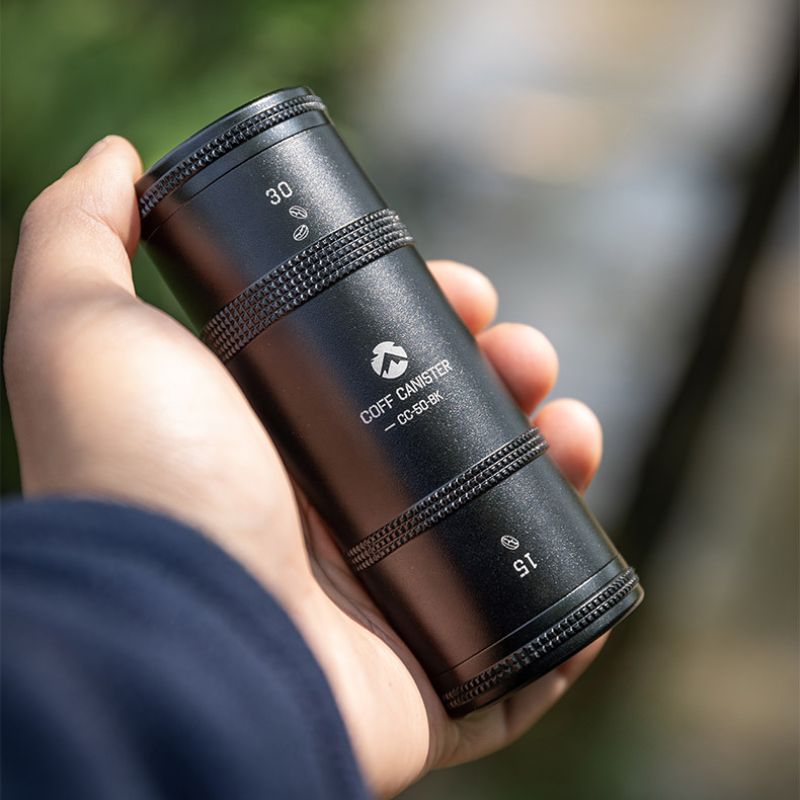 コーヒーキャニスター コーヒー キャニスター おしゃれ ソロキャニスター S 容器 密閉 コーヒー豆 保存容器 コンパクト ソロ キャンプ キャンピングムーン 爆買 関連画像2