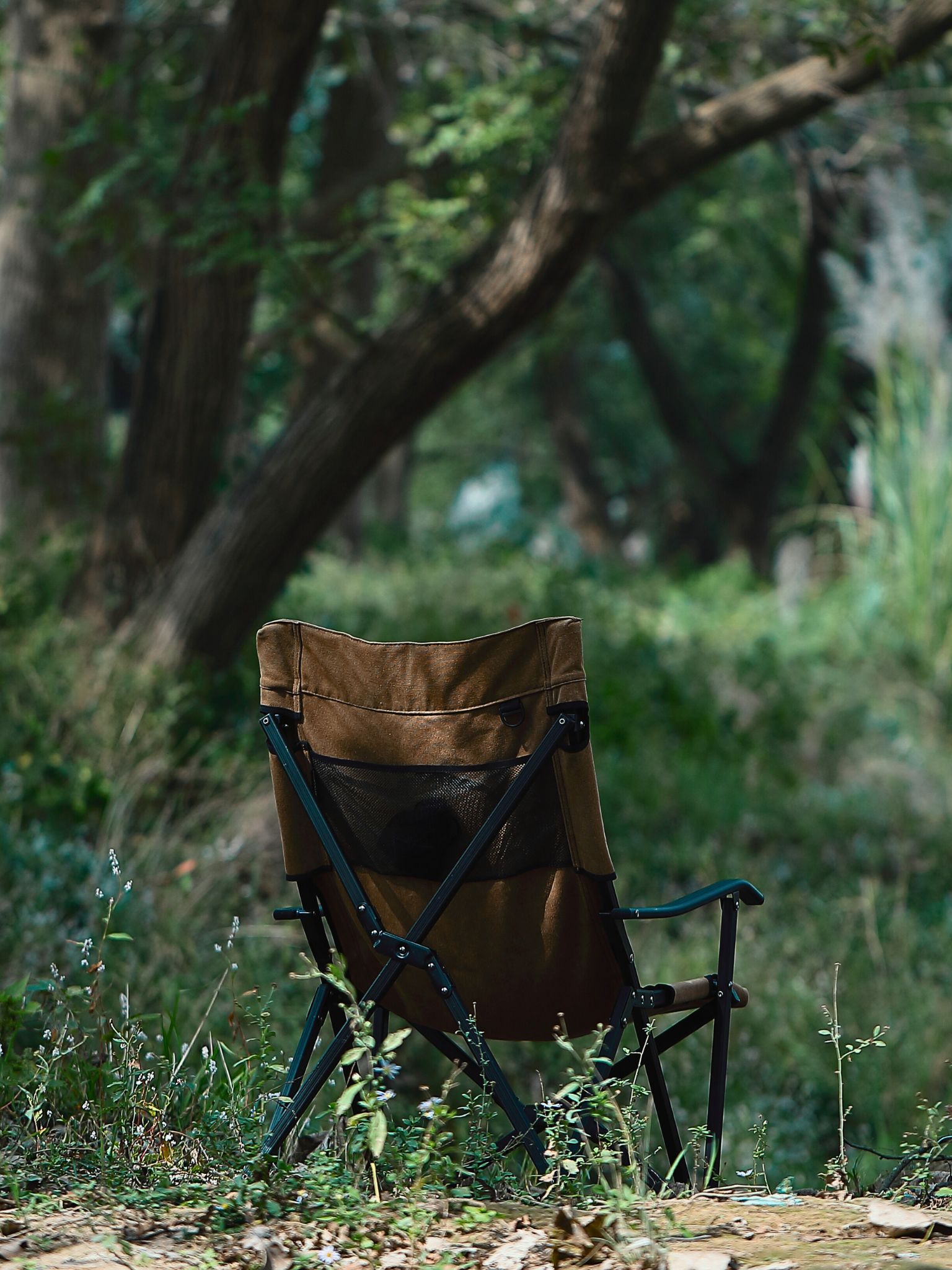 CAMPINGMOON 焚き火チェア アウトドア チェア 折りたたみ椅子 焚火