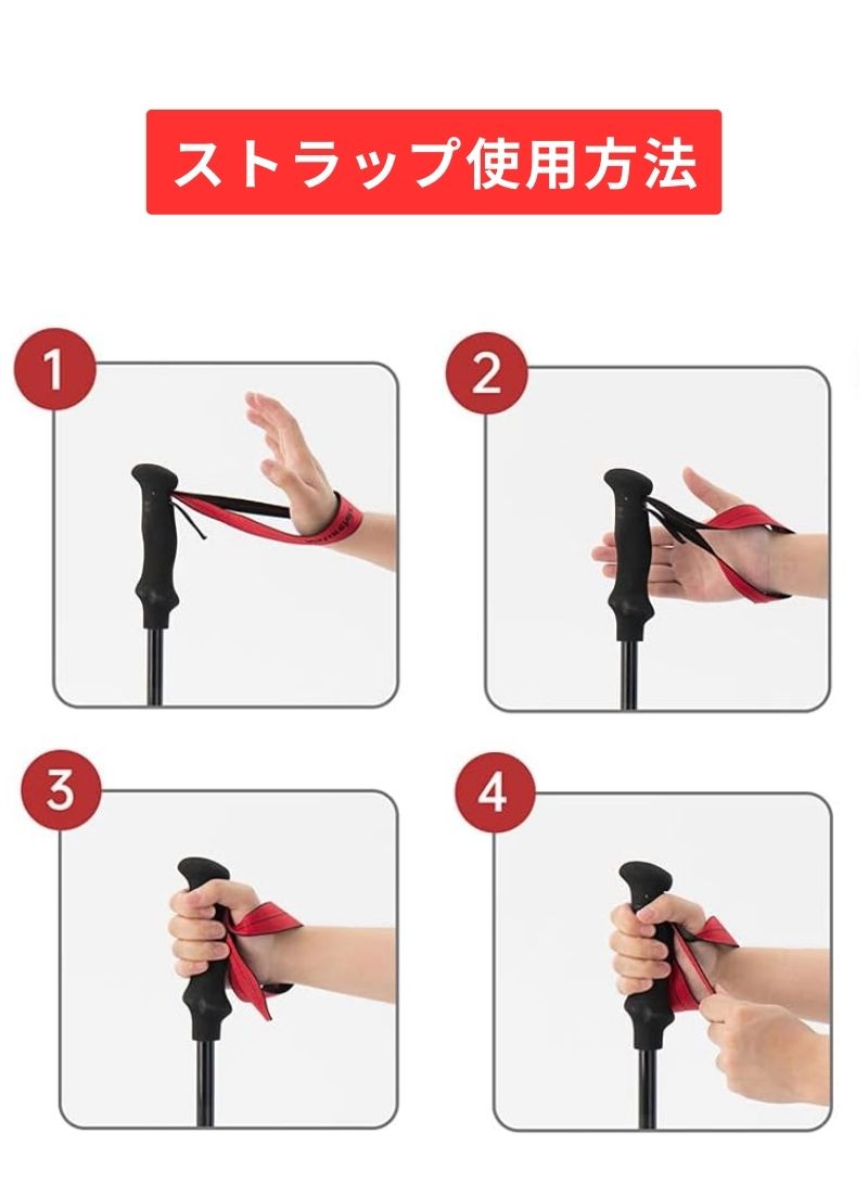 NatureHike トレッキングポール 登山杖 折りたたみ 軽量 超軽