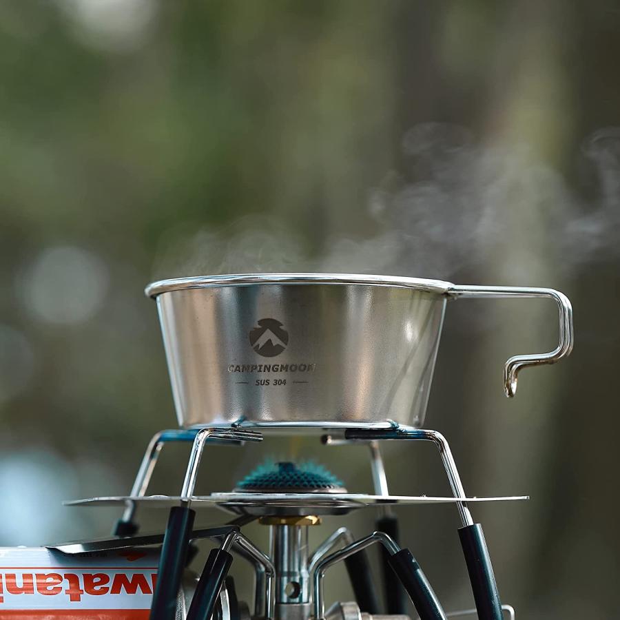 CAMPINGMOON シェラカップ 深型 セット ハンドルカバー ハンドル