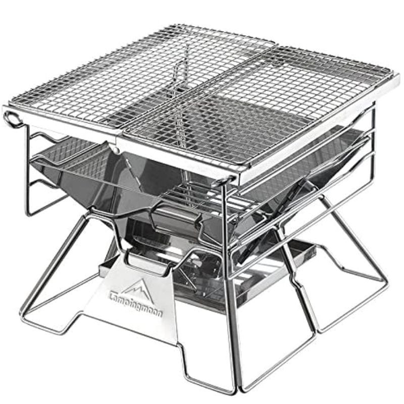 CAMPINGMOON キャンピングムーン 焚火台 焚火料理 グリルブリッジ 5-6