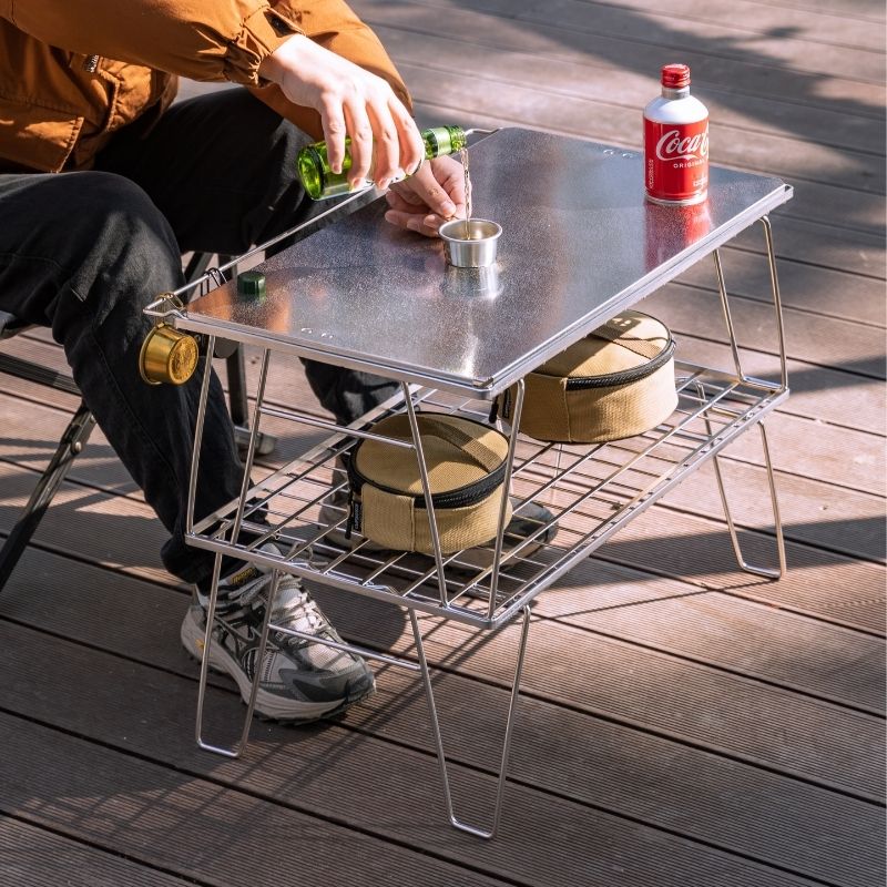 CAMPINGMOON キャンピングムーン フィールドラック ステンレス