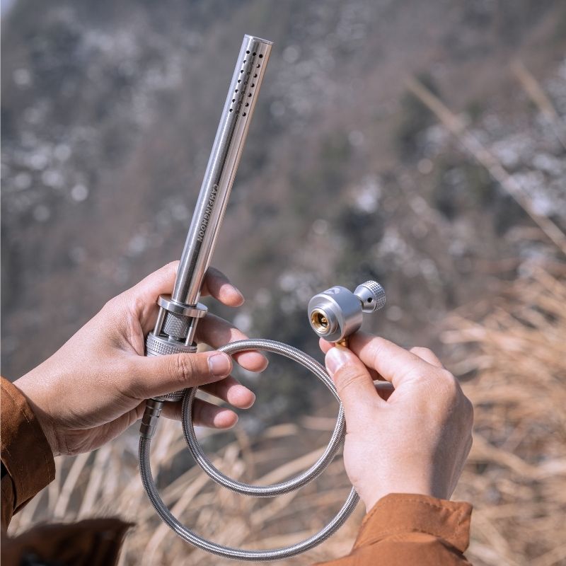 CAMPINGMOON ファイヤースターター ロング 火起こし ガストーチ