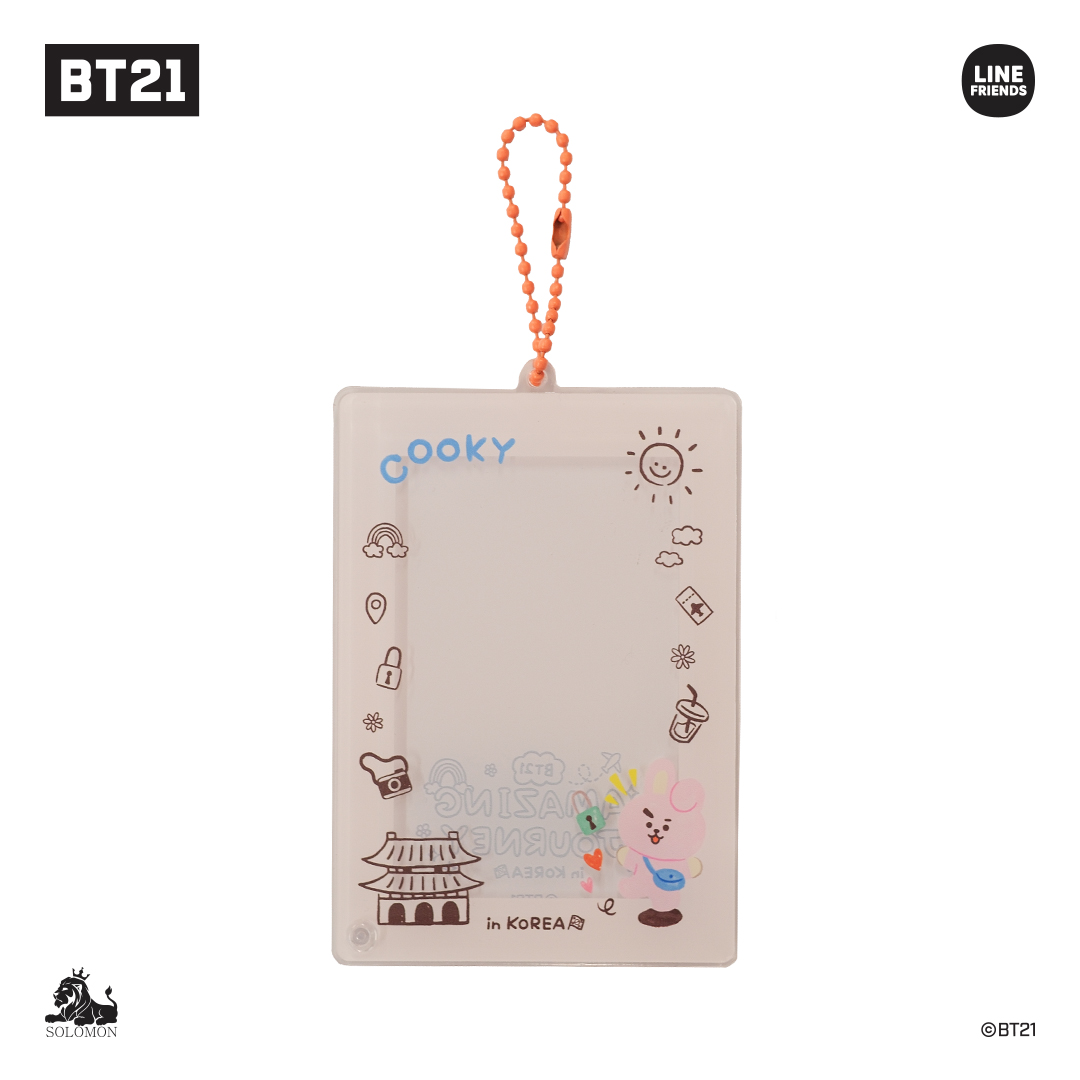 BT21 アクリルフォトカードキーホルダー】 カードホルダー アクリル