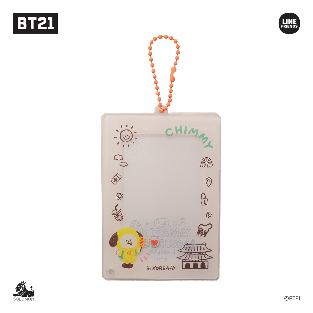 BT21 アクリルフォトカードキーホルダー】 カードホルダー アクリル