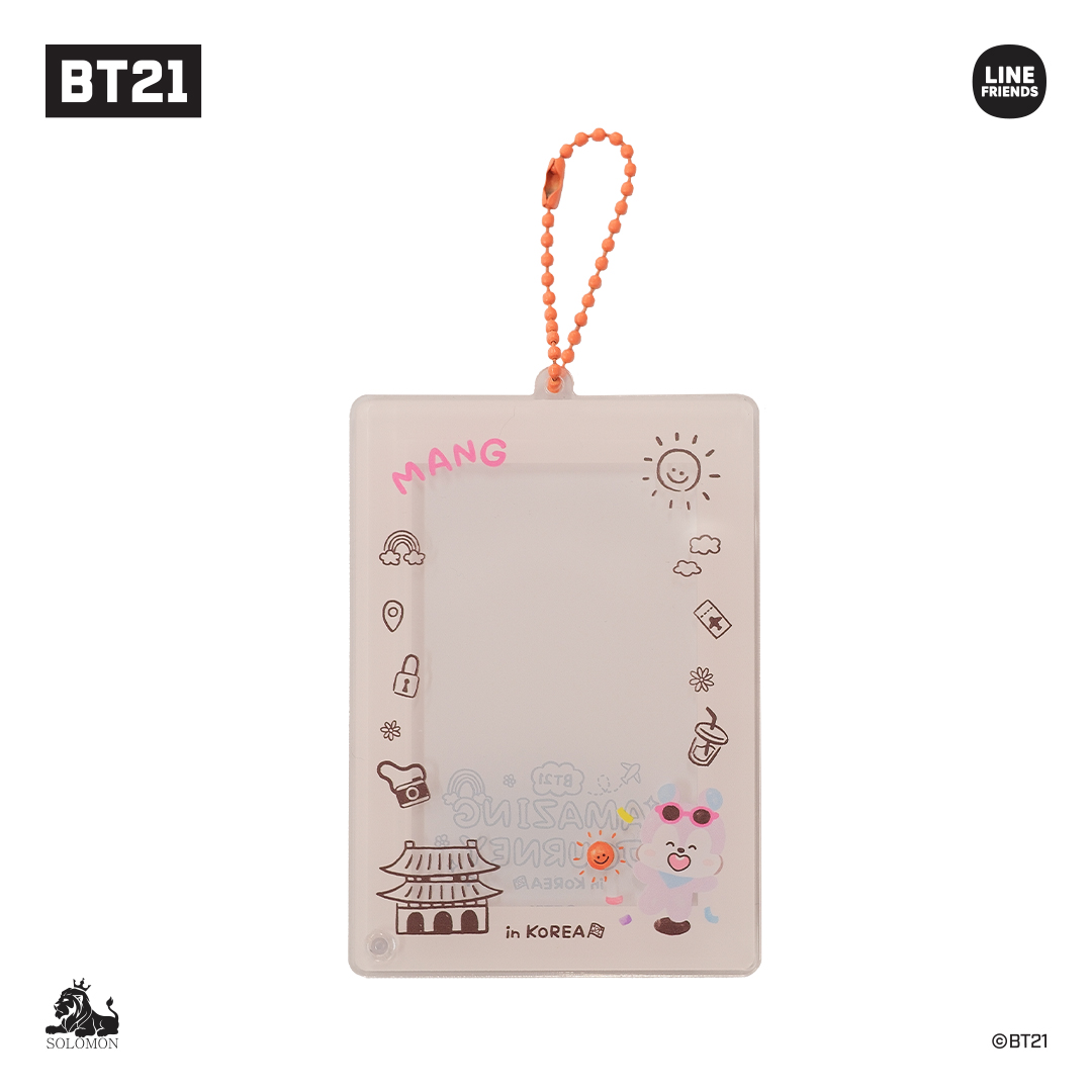 BT21 アクリルフォトカードキーホルダー】 カードホルダー アクリル
