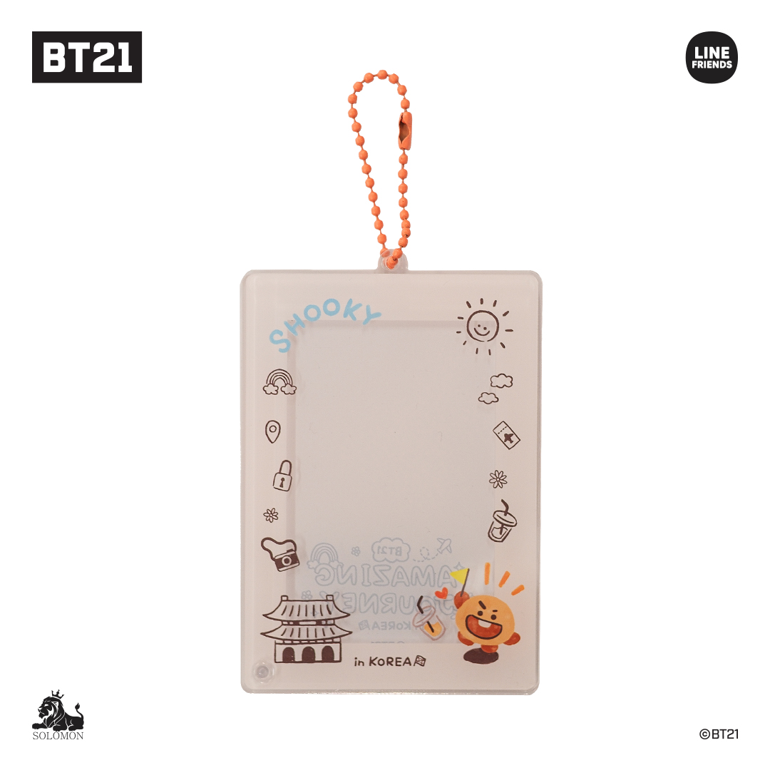 BT21 アクリルフォトカードキーホルダー】 カードホルダー アクリル