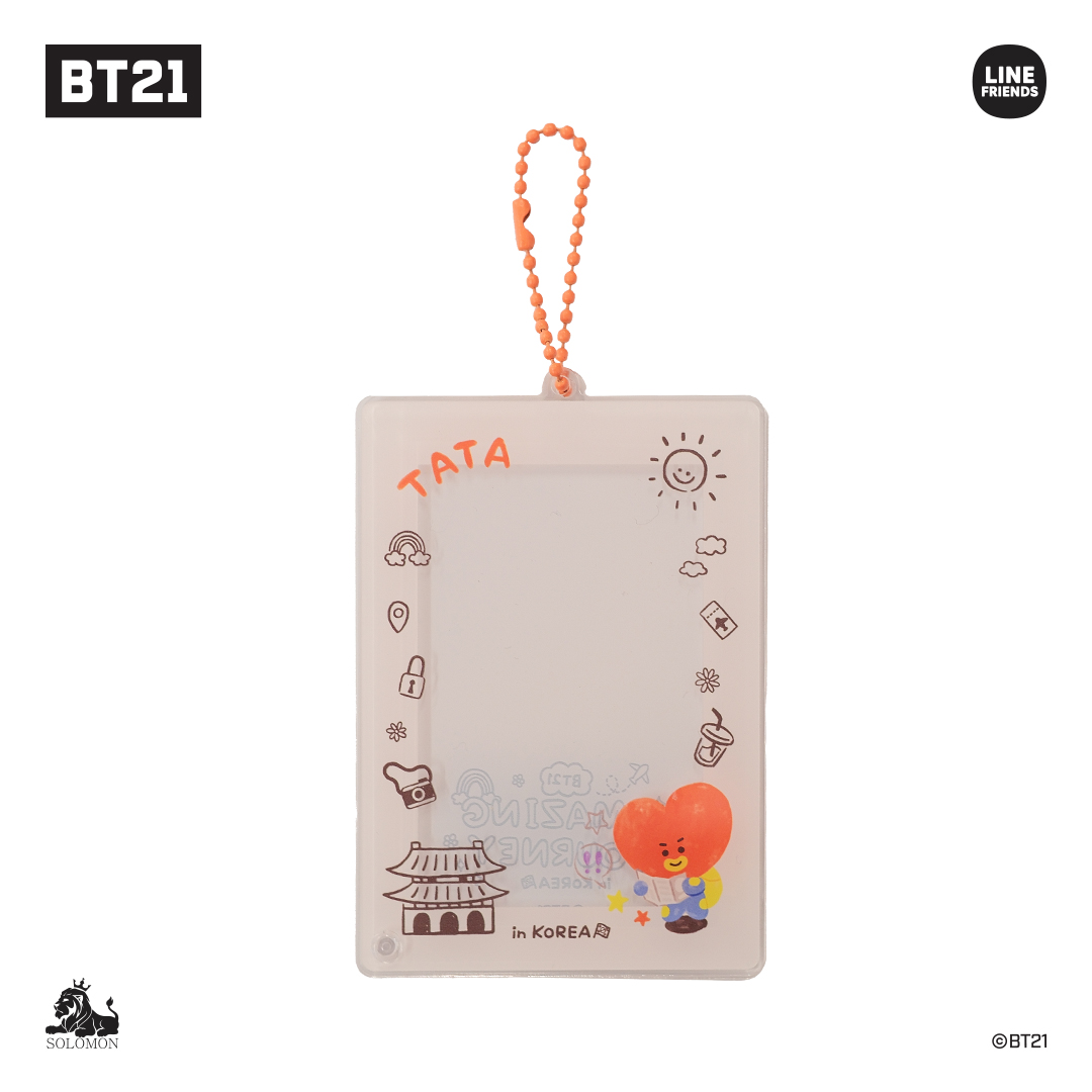 BT21 アクリルフォトカードキーホルダー】 カードホルダー アクリル