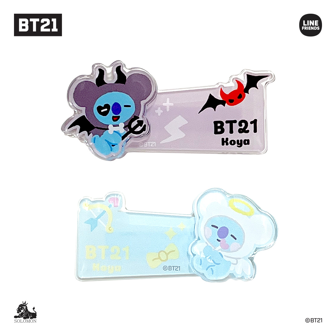 ソロモン商事 BT21 Angel＆Villain 前髪クリップ エンジェル