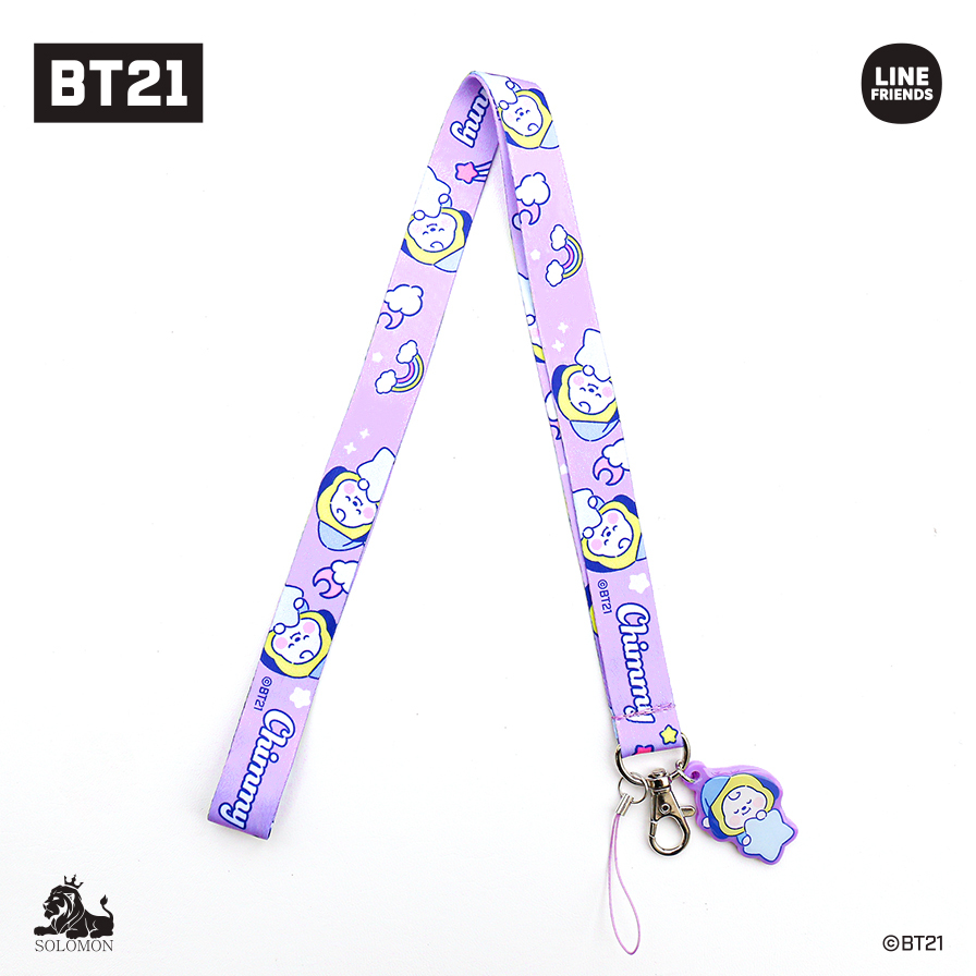 ソロモン商事 Bt21 ネックストラップ アクリル付き Neck Strap Bt21 Bns ソロモン 通販 Yahoo ショッピング