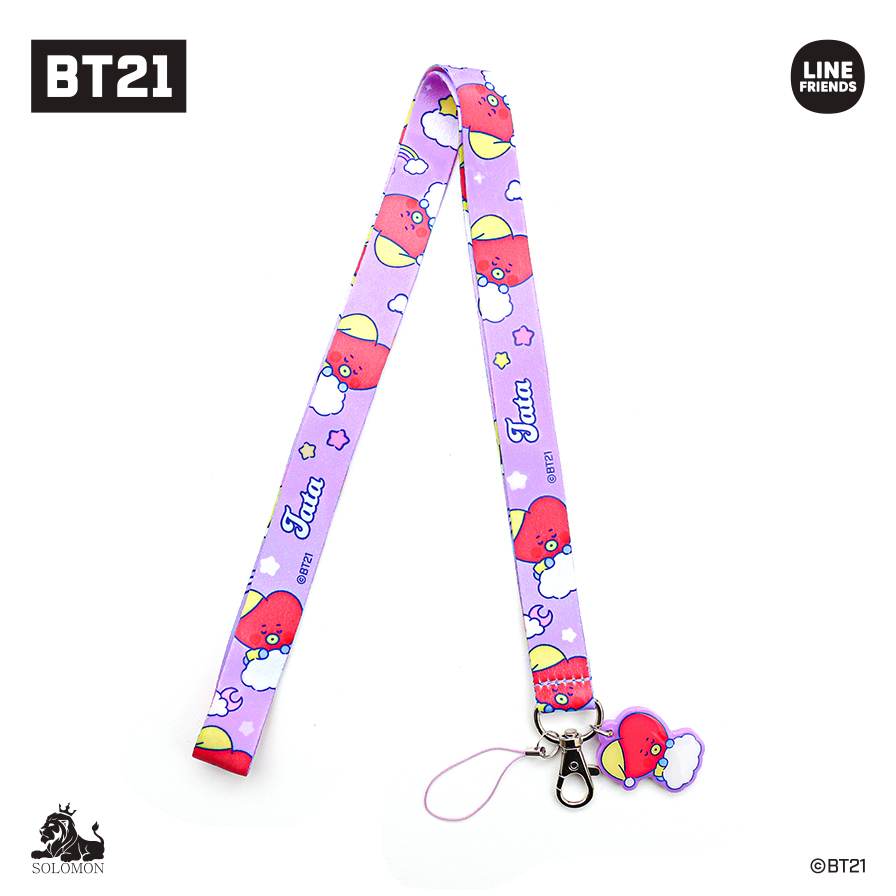 30%OFFセール ：】 【ソロモン商事】BT21 ネックストラップ (アクリル