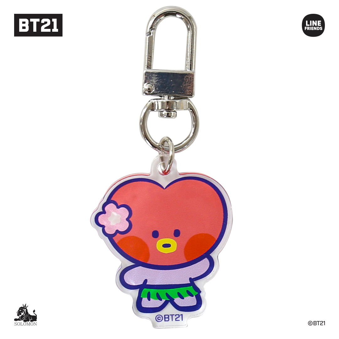 BT21 【お得なワンコインセール】BT21 minini アクリルキーリング 夏