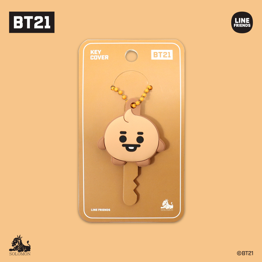 50%OFFセール ：】 ソロモン商事 BT21 キーカバー KEY COVER