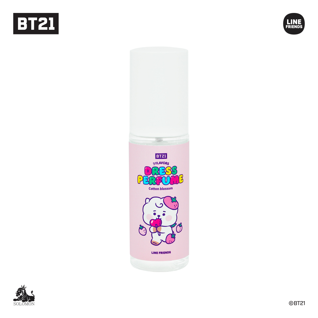 【：50%OFFセール：】 ソロモン商事 BT21 ドレスパフューム Formulated by the SAEM　DRESS PERFUME ファブリックミスト｜solomon｜03