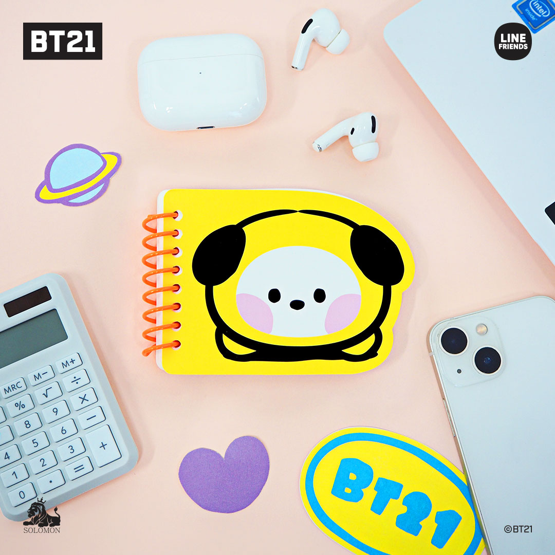 ソロモン商事 BT21 minini メモノート (本文60枚)_FNB_M MEMO NOTE リングノート メモ帳  :bt21-fnb-m:ソロモン - 通販 - Yahoo!ショッピング