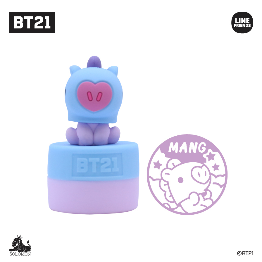 Bt21 公式 フィギュアスタンプ Figure Stamp ゴム印 事務用品 印章用品 文房具 かわいい Bt21 Fst ソロモン 通販 Yahoo ショッピング