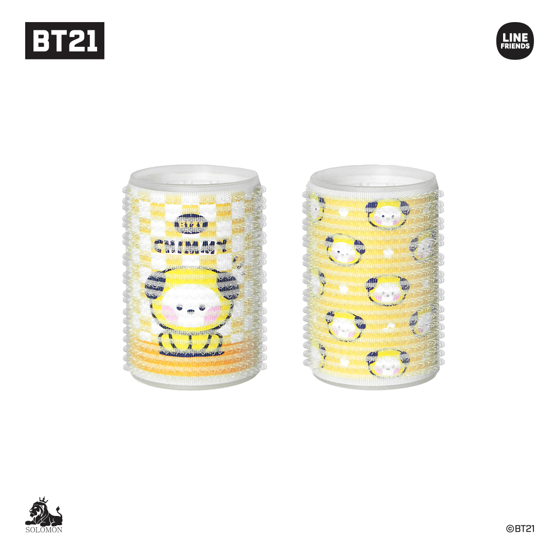 BT21 【：30%OFFセール：】ソロモン商事 BT21 minini ヘアロール(2P