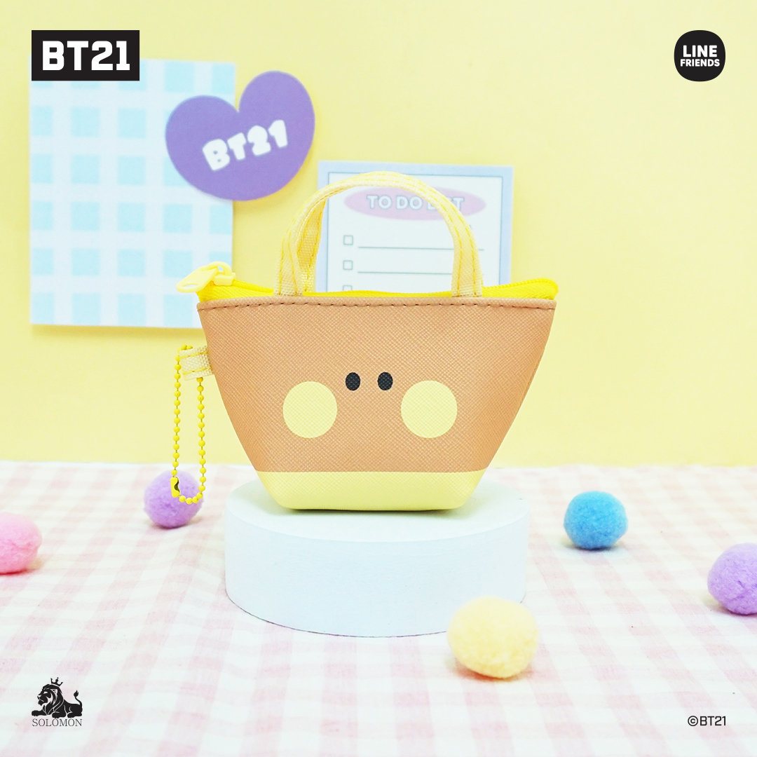 希少 ソロモン商事 BT21 minini ミニポーチ SHOOKY MINI POUCH 小物入れ ポーチ ポケット コスメ 収納  munozmarchesi.ar