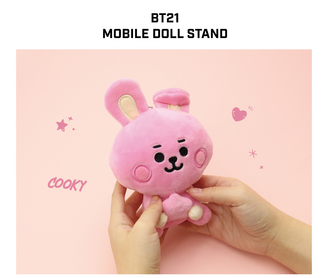 ソロモン商事】BT21 モバイルぬいぐるみスタンド MOBILE DOLL STAND ... ソロモン商事】BT21 モバイルぬいぐるみスタンド MOBILE DOLL STAND ...