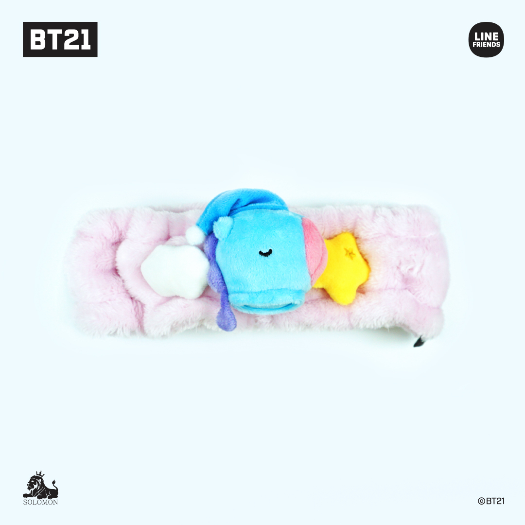 【：30%OFFセール：】ソロモン商事　BT21 ぬいぐるみヘアバンド HAIR BAND｜solomon｜08