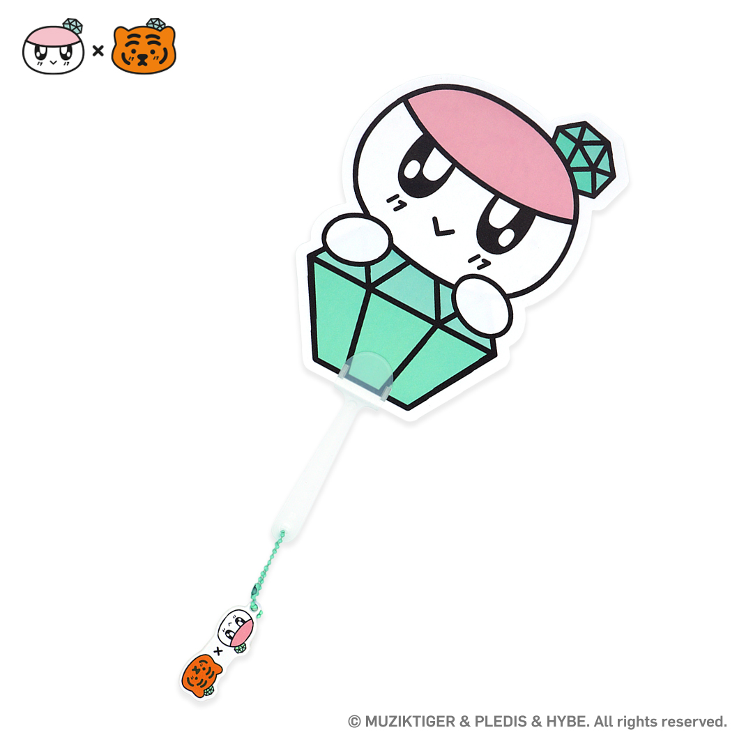 夏限定特価<< ソロモン商事【BONGBONGEE x MUZIK TIGER うちわ