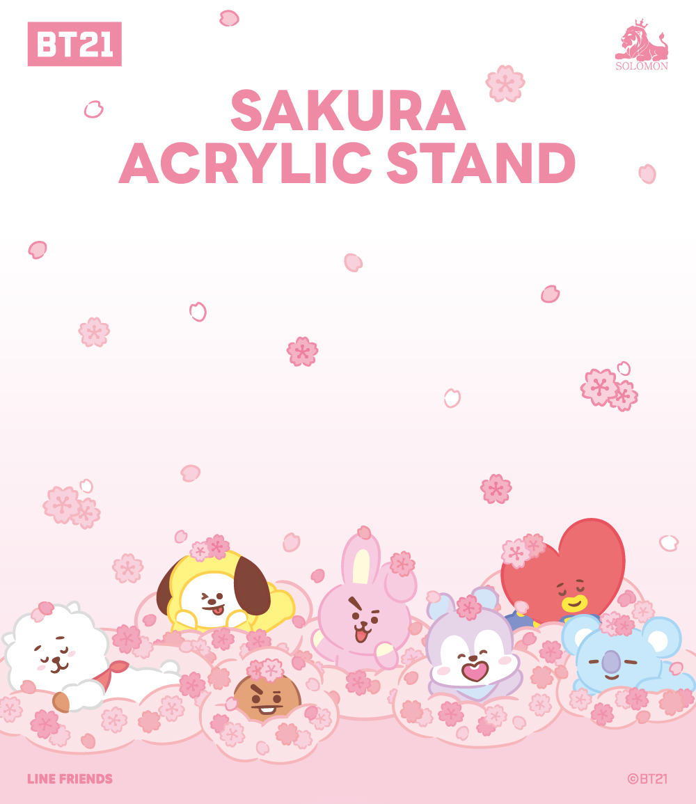 ソロモン商事 BT21アクリルスタンド SAKURA ver._SAS ACRYLIC STAND
