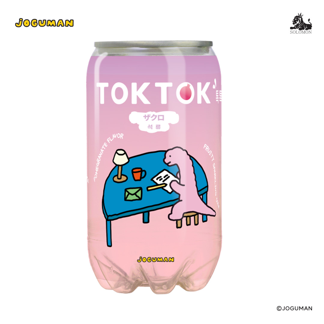 ソロモン商事 JOGUMAN トクトク TOKTOK VTALK 韓国炭酸飲料 韓国