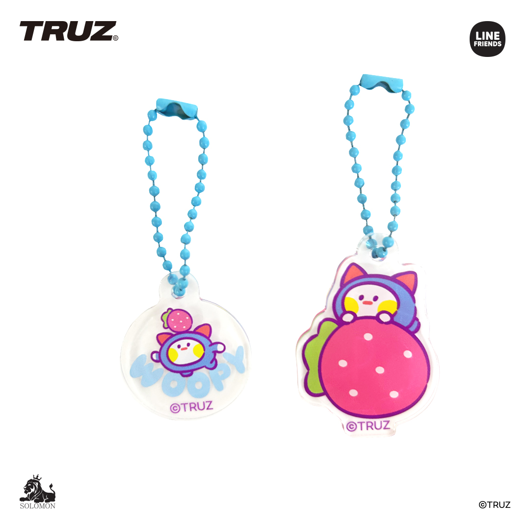 ソロモン商事 TRUZ minini アクリルキーリング ver.2MIXED FRUITS