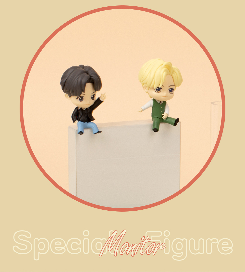 【： ワンコインセール：】 ソロモン商事 TinyTAN モニターフィギュア ver.2 (Dynamite) MONITOR FIGURE  Dynamite ver. 03/09 03/26