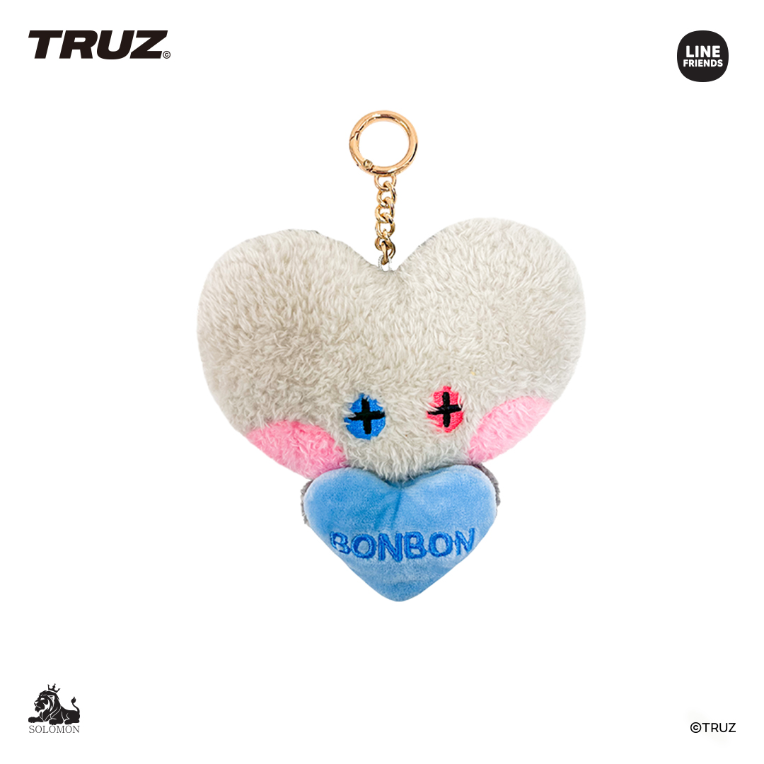 ソロモン商事 【TRUZ minini リールキーホルダー】REEL KEY HOLDER ぬいぐるみ チリ ロミー ヨチ ボンボン ラウ ヒークン ソム ルル ウーピー ポドン｜solomon｜05