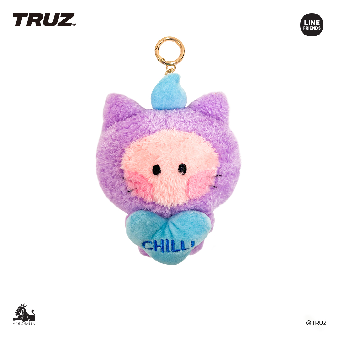 ソロモン商事 【TRUZ minini リールキーホルダー】REEL KEY HOLDER ぬいぐるみ チリ ロミー ヨチ ボンボン ラウ ヒークン ソム ルル ウーピー ポドン｜solomon｜02