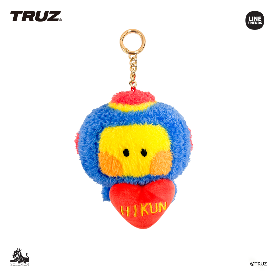 ソロモン商事 【TRUZ minini リールキーホルダー】REEL KEY HOLDER ぬいぐるみ チリ ロミー ヨチ ボンボン ラウ ヒークン ソム ルル ウーピー ポドン｜solomon｜07