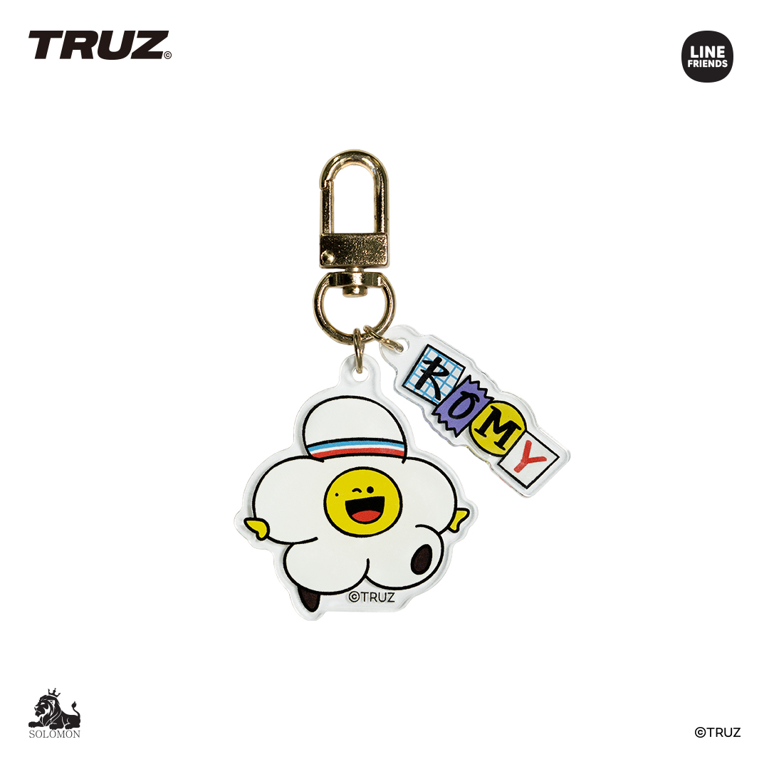 ソロモン商事 TRUZ アクリルキーリング ver.2 DECO PACK_TAK_D
