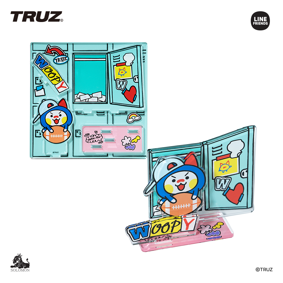 ソロモン商事 TRUZ アクリルスタンド ver.2 DECO PACK_TAS_D ソロモン商事 TRUZ アクリルスタンド ver.2 DECO PACK_TAS_D