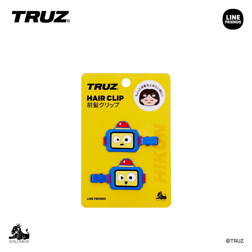 ソロモン商事 TRUZ 前髪クリップ ヘアピン チリ ロミー ヨチ ボンボン