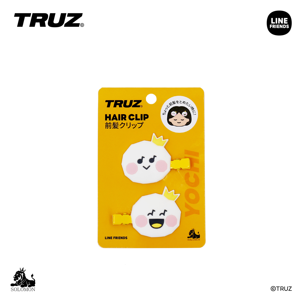 ソロモン商事 TRUZ 前髪クリップ ヘアピン チリ ロミー ヨチ ボンボン