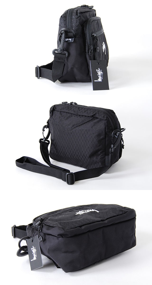 STUSSY ステューシー ショルダーバッグ DIAMOND RIPSTOP SHOULDER BAG