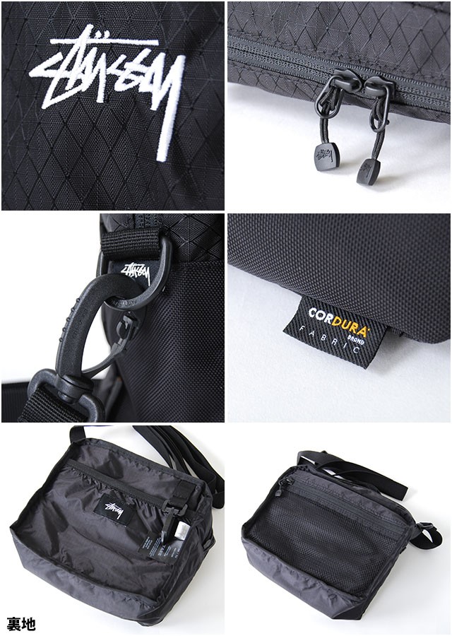 STUSSY ステューシー ショルダーバッグ DIAMOND RIPSTOP SHOULDER BAG