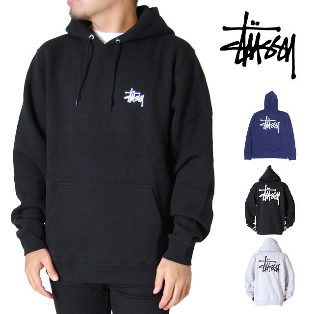 STUSSY ステューシー パーカー メンズ 1924649 ブラック S M L XL