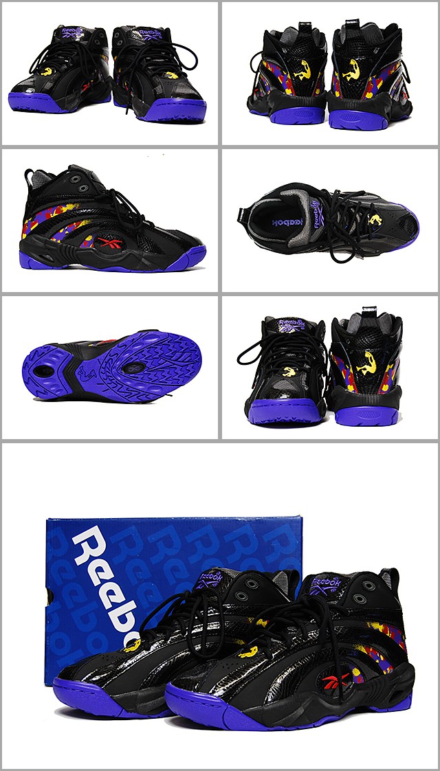 Reebok Shaqnosis Og Black Purple Yellow リーボック シャック ノーシス ブラック パープル イエロー 黒 紫 黄 メンズ 男性 スニーカー シューズ バスケット Rbk 021 Solt And Pepper 通販 Yahoo ショッピング