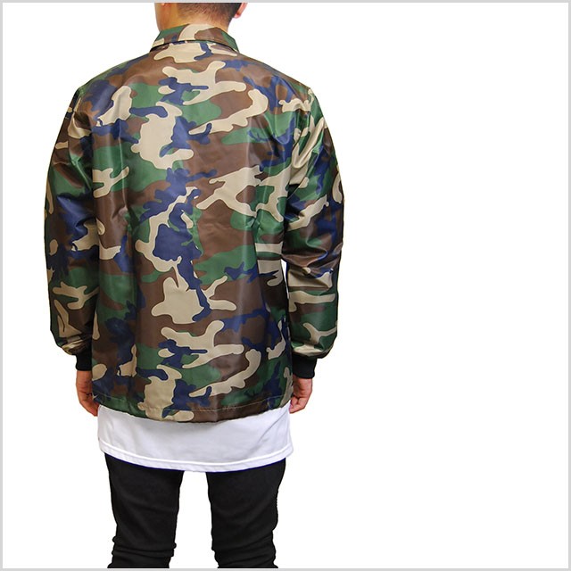 NEWERA COACH JACKET NEW ERA1920 NYLON BLACK CAMO ニューエラ 