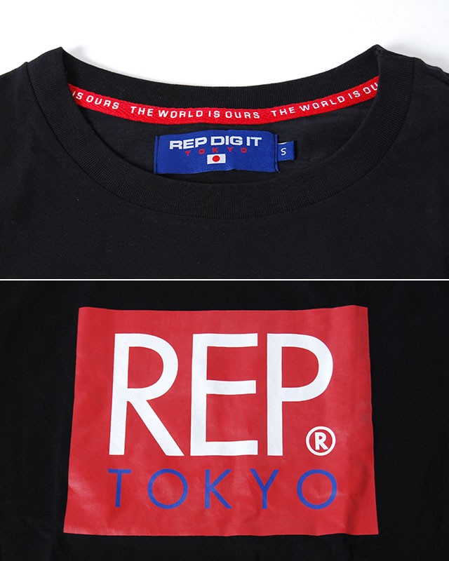 REP DIG IT レップディグイット 長袖 Tシャツ REP BOX L/S TEE