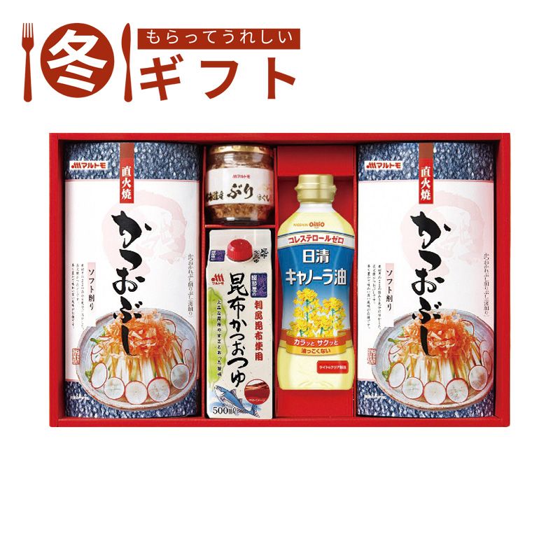 お歳暮 送料無料  マルトモ かつお節・調味料ギフト お歳暮ギフト 冬ギフト 油 調味料 その他 (#6576-019)
