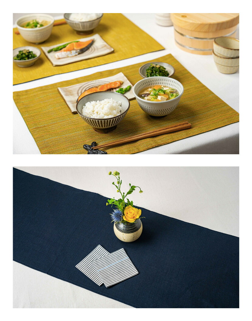 会津木綿 HARAPPA キッチンクロス(やたらピンク)