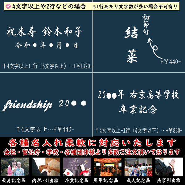 名前入り 風呂敷 大判 綿 104cm 結模様 アイ オレンジ 伊砂文様両面シリーズ 金文字可 ネーム 記念品 プレゼント 日本製 ふろしき むす美｜someoritanbou｜10