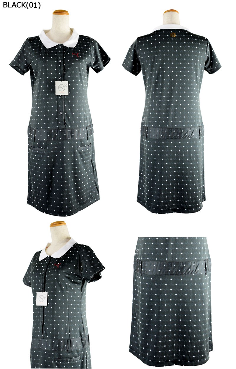 オリジナル 最終sale Puma プーマ ワンピース レディース ゴルフ 春夏ウエア 返品交換不可